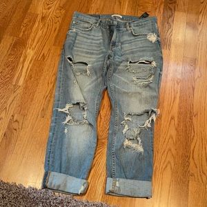 Distressed Jeans